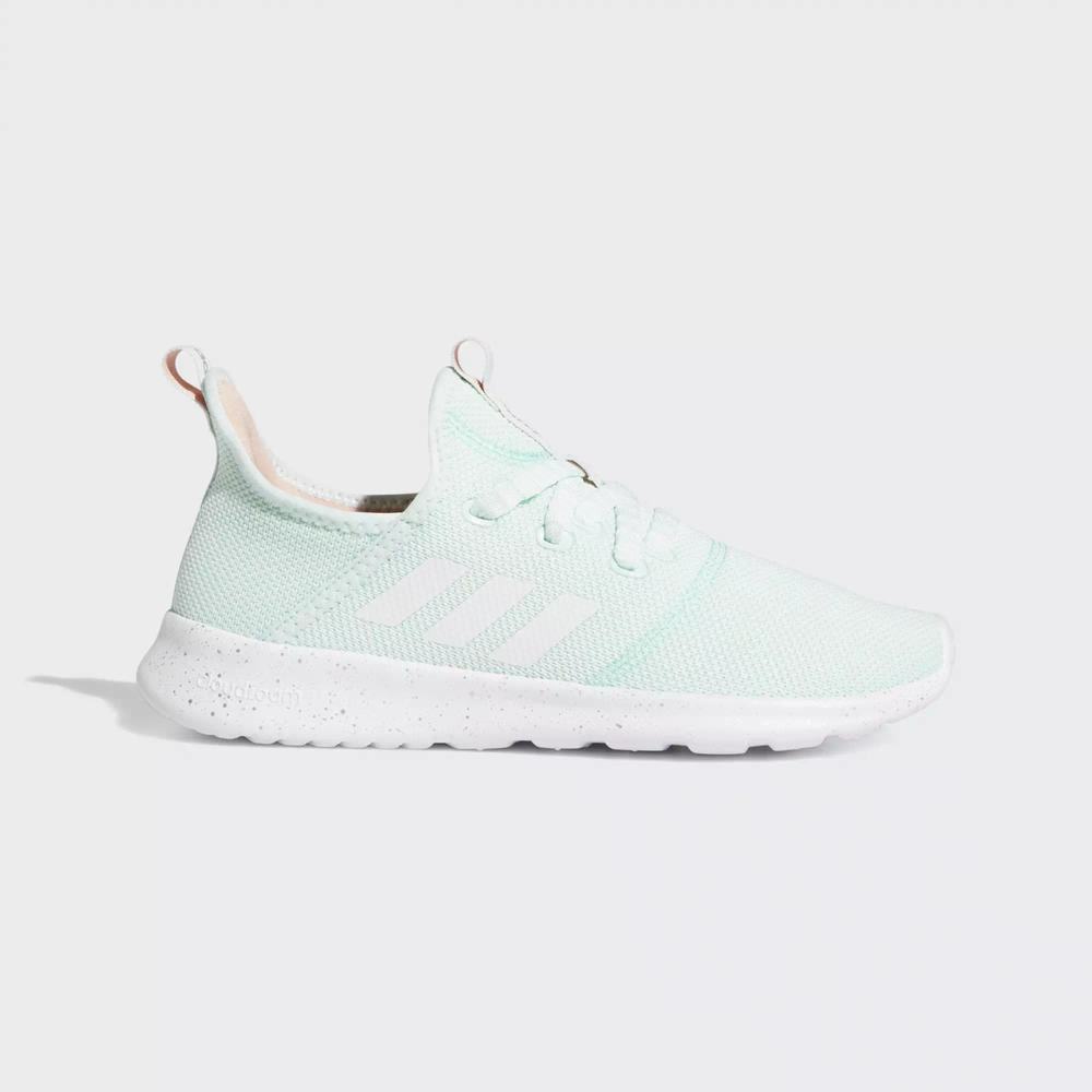 Adidas Cloudfoam Pure Tenis Para Correr Verdes Para Mujer (MX-59329)